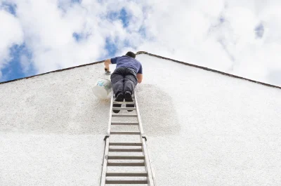 Peinture extérieure à Crocicchia — façades et ravalement